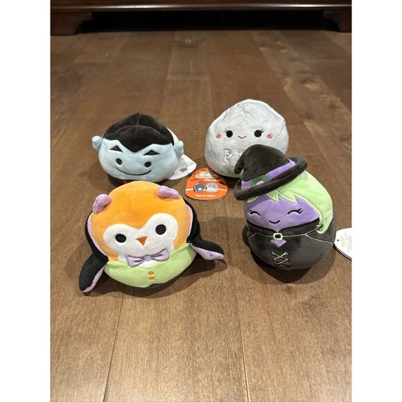 Lot of 4 5” in Halloween FlipAMallows - Picture 1 of 6